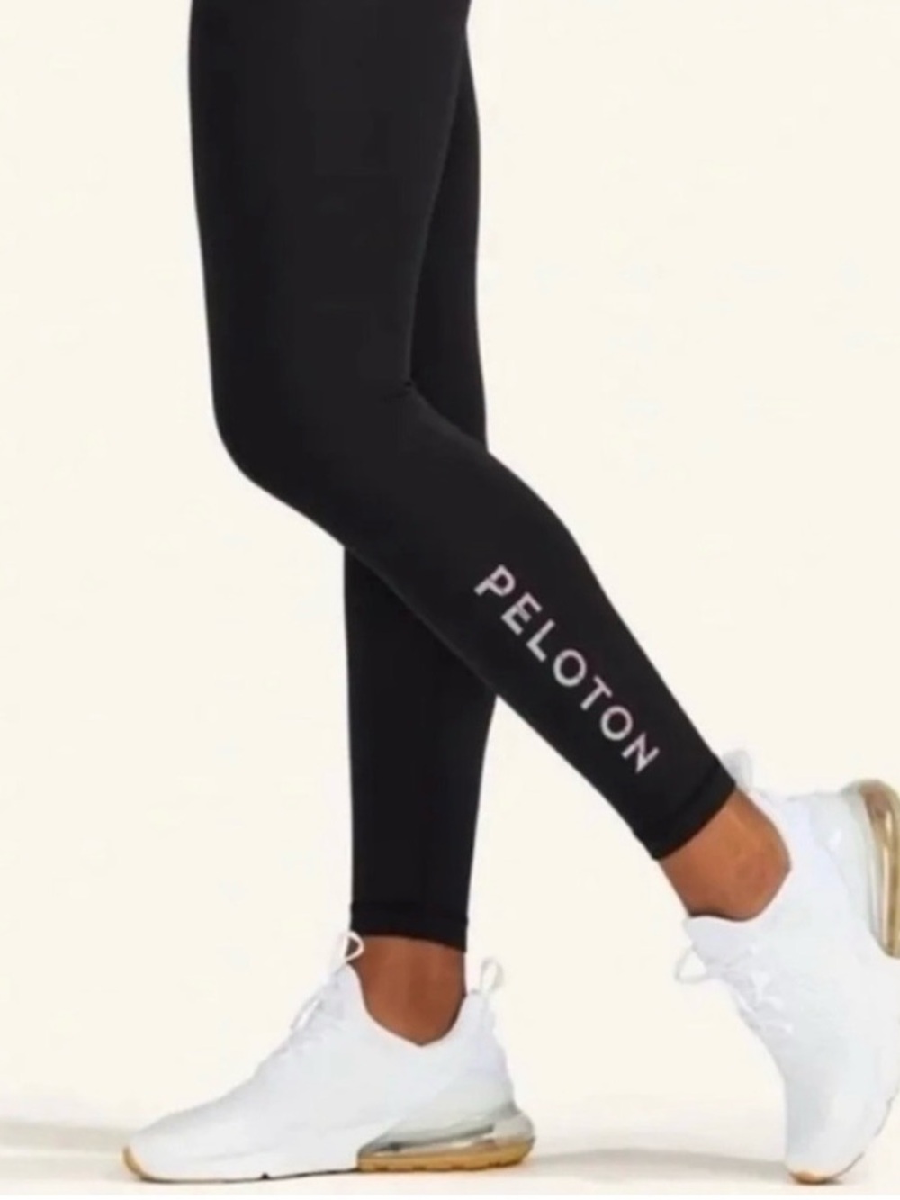 Lululemon x Peloton Wunder Train High Rise Leggings Black Rainbow Logo Sz 12 28”